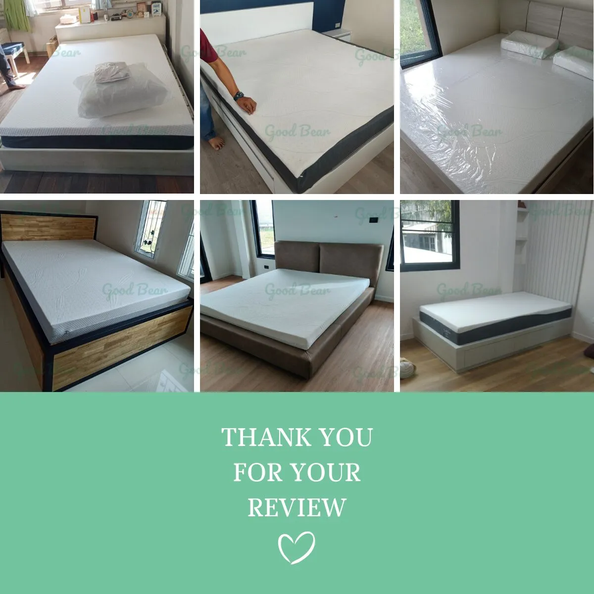 รีวิวที่นอนยางพารา Good Bear จากลูกค้าจริง