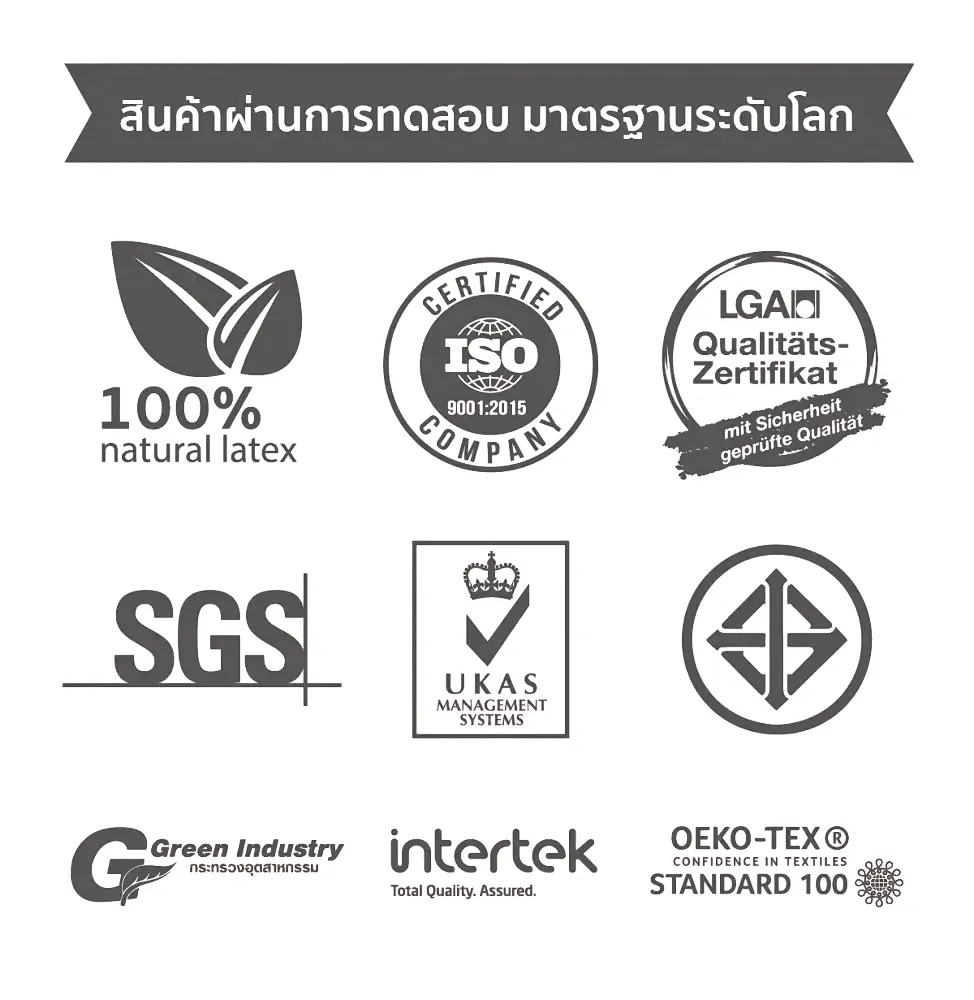 พิสูจน์คุณภาพยางพาราแท้ Good Bear